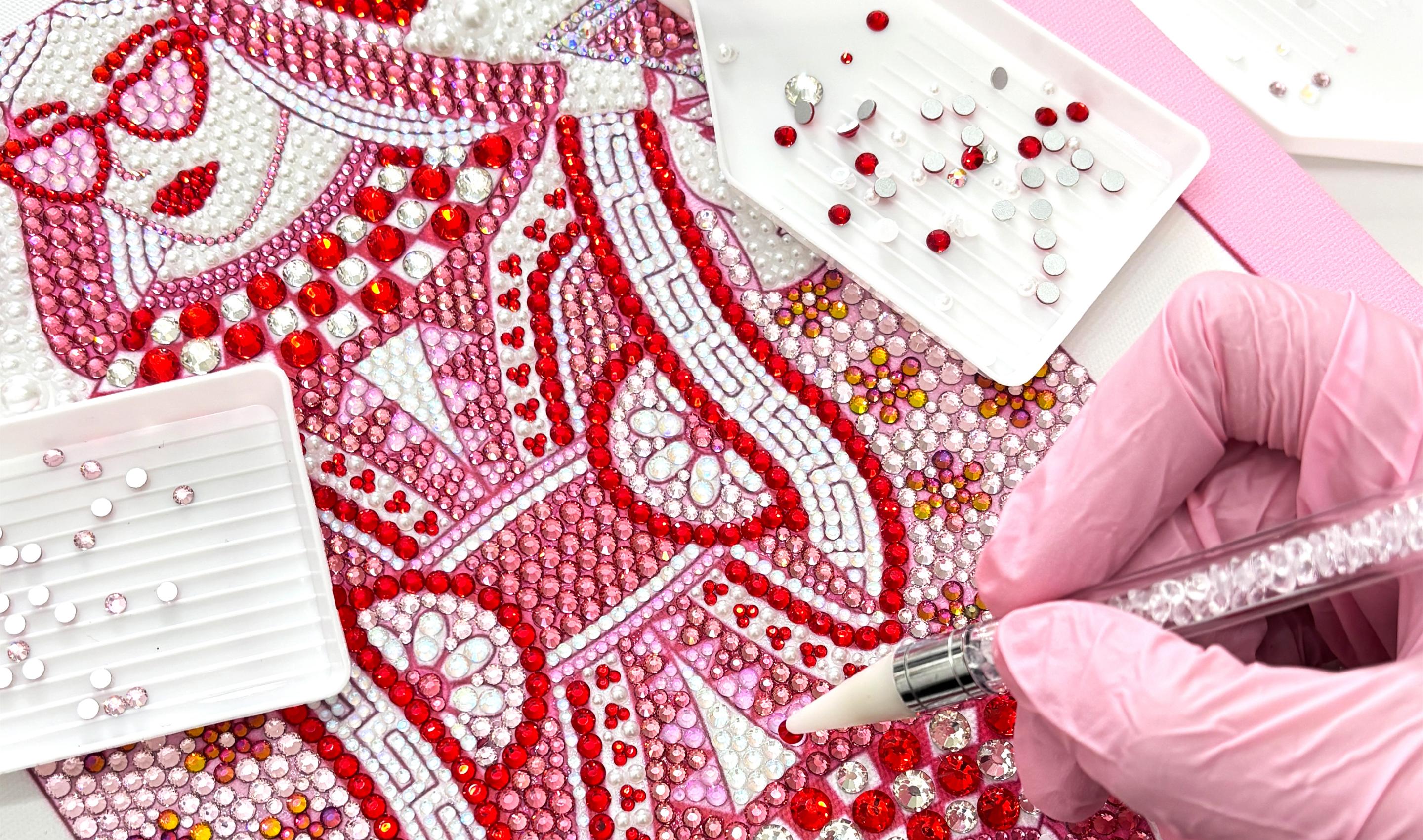 DIY Rhinestone Canvas Kit-Make Your Own Proud to Display Artwork ...