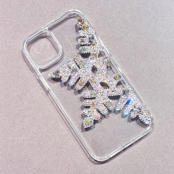 Bling Crystal Snowflake Phone Case