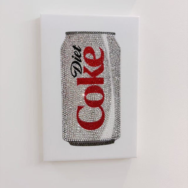 Pre-done Coca-Cola Rhinetone Diamond Painting Canvas