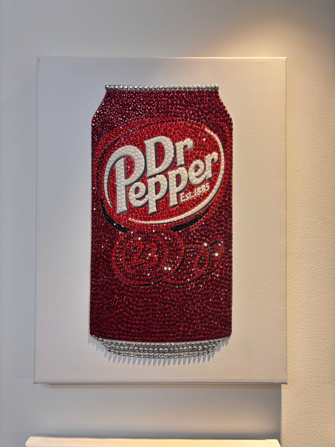 DIY Dr Pepper Rhinestone Canvas Art Kit – blingvogue