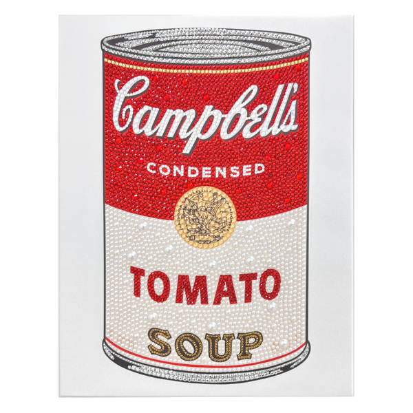 DIY Campbell's Soup Can Rhinestone Canvas Art Kit