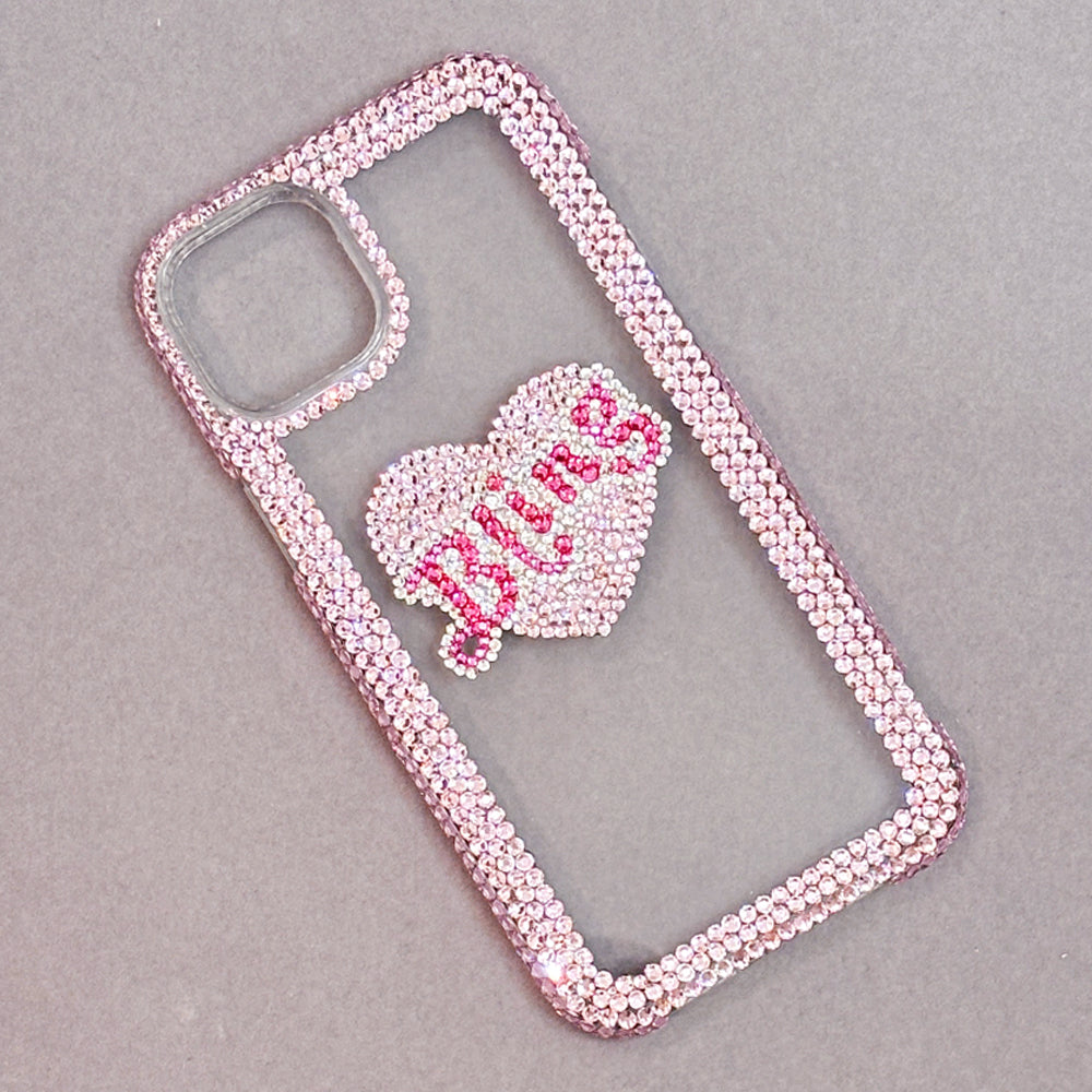 Custom Bling Heart Case With Your Name