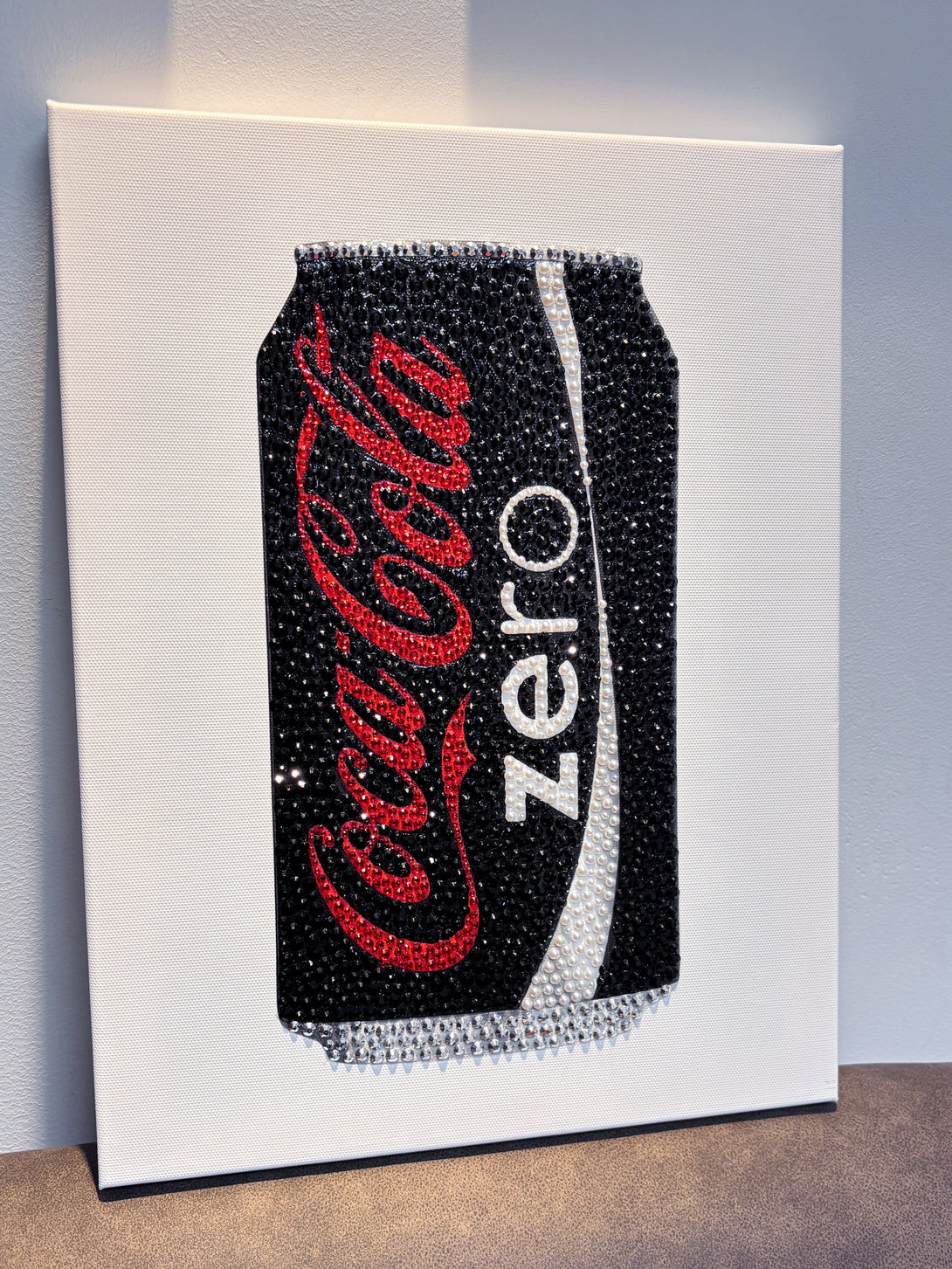 DIY Zero Coke Rhinestone Canvas Art Kit – blingvogue