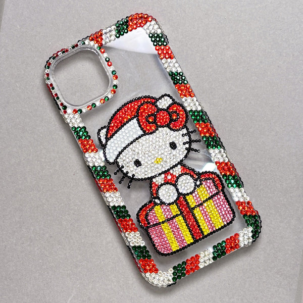 Bling Christmas Hello Kitty Gift Phone Case