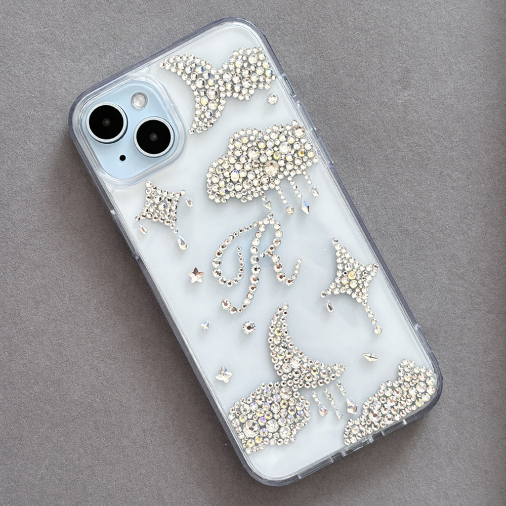 Personalized Crystal Bling Starry Sky Phone Case