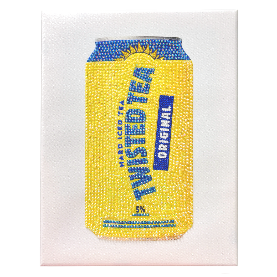 Twisted Tea Rhinestone Canvas