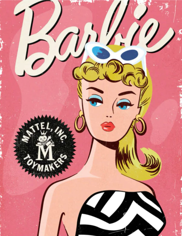 DIY Barbie Rhinestone Canvas Art Kit