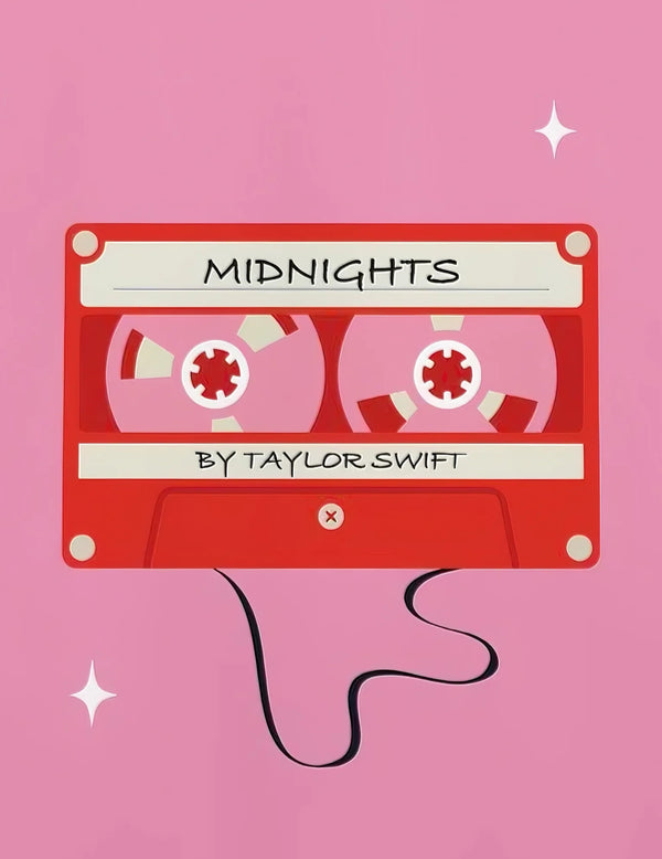 DIY Taylor Swift Cassette Rhinestone Canvas Art Kit