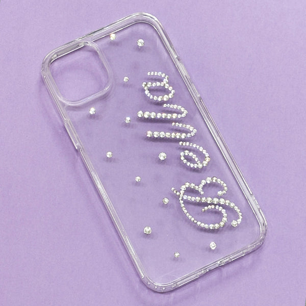 Personalized Bling Phone Case With Initials #002