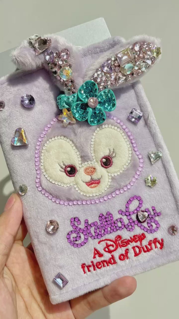 Custom Crystal Disney Stella Lou Passport Case