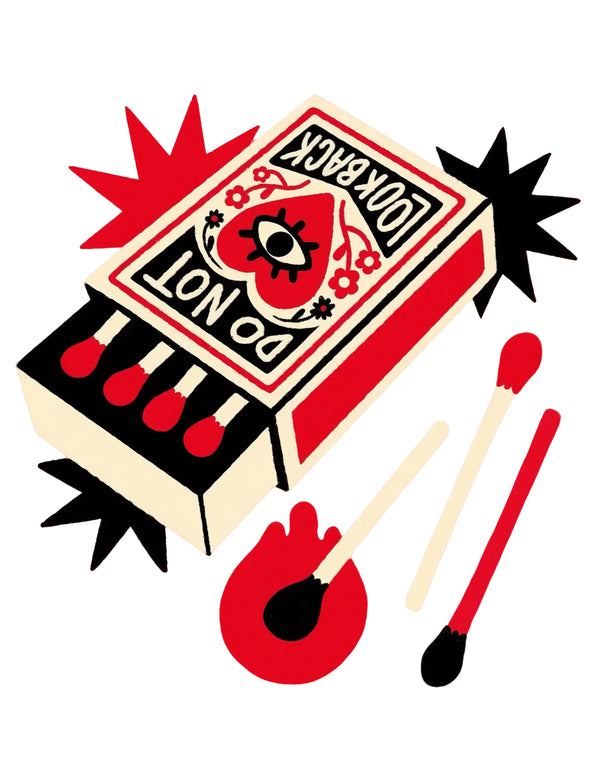 DIY Matchbox Rhinestone Canvas Kit